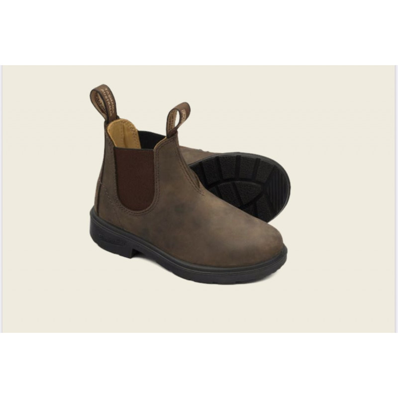 Bottines en Cuir, Marron - Blundstone