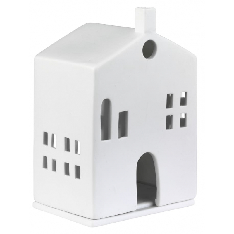 Photophore Maison Porte Arrondie en Porcelaine - Räder