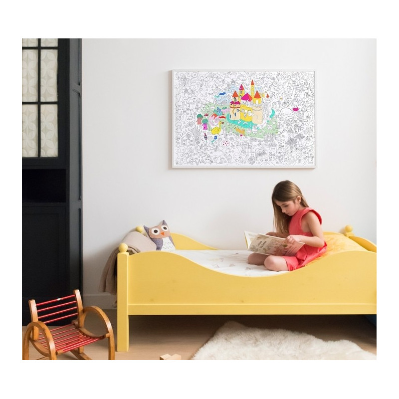 Poster a Colorier Magic - Omy