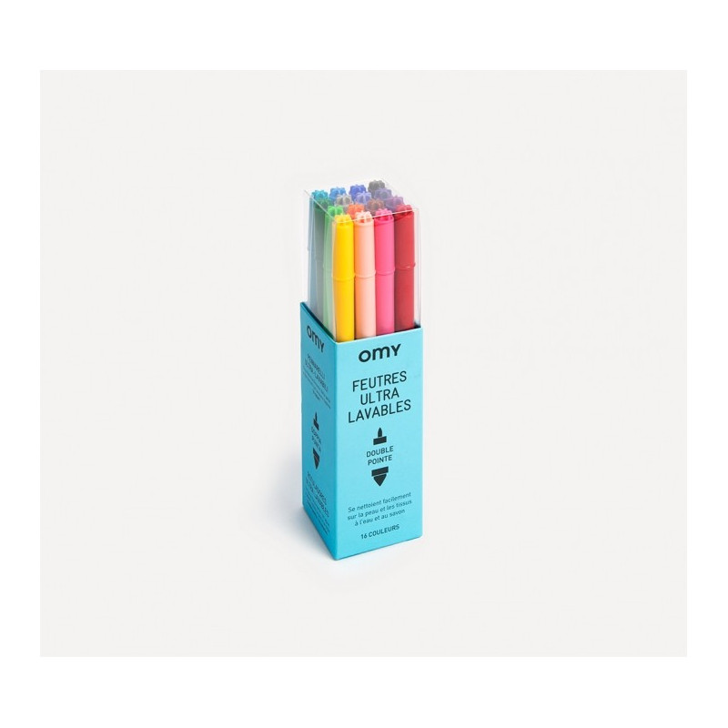 Feutres Ultralavables x16 - Omy