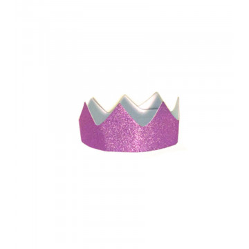 Couronne Rose à Paillettes - Ratatam