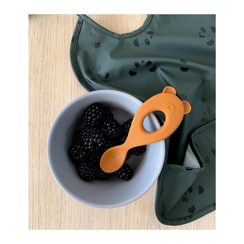 Lot de 4 Cuillères en Silicone Rose Mix - Liewood