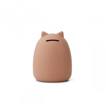 Tirelire Palma en Silicone Chat Rose - Liewood