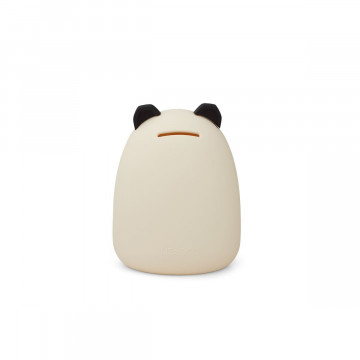 Tirelire Palma en Silicone Panda Crème - Liewood