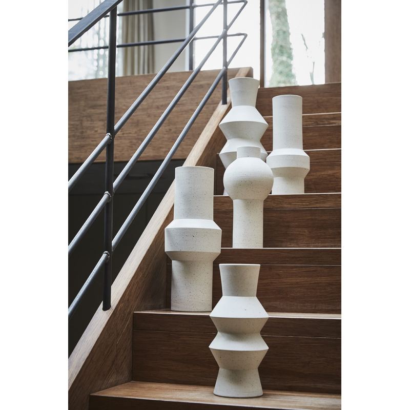 Vase Mat Moucheté Angular M - HKliving