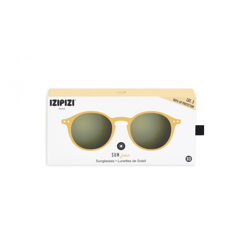 Lunettes de Soleil SUN JUNIOR D Jaune Miel 5-10 ans - Izipizi