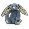 Petite Peluche Lapin Blossom Bleu Dusky - Jellycat Petite Peluche Lapin Blossom Bleu Dusky - Jellycat