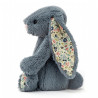 Petite Peluche Lapin Blossom Bleu Dusky - Jellycat Petite Peluche Lapin Blossom Bleu Dusky - Jellycat