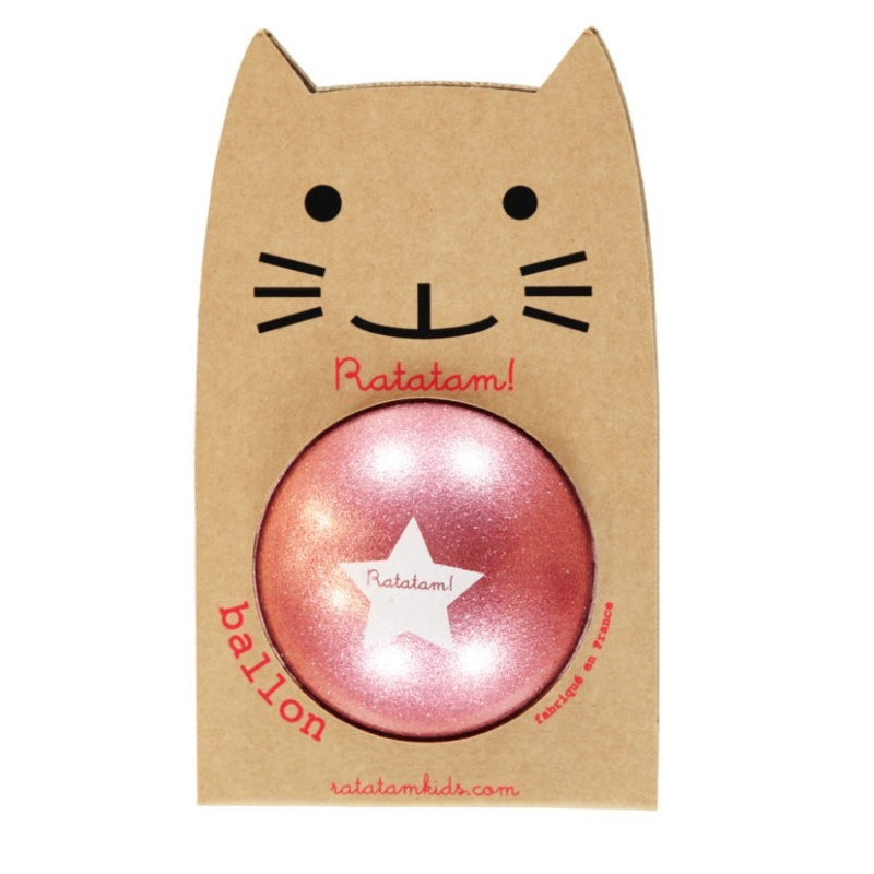 Ballon Rose Pailleté Summer 15cm