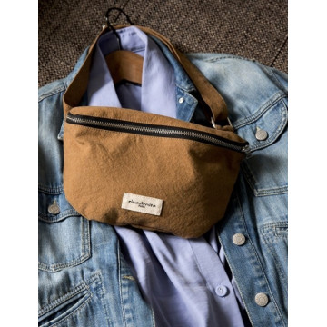 Sac Banane Custine Coton Tabacco - Rive Droite