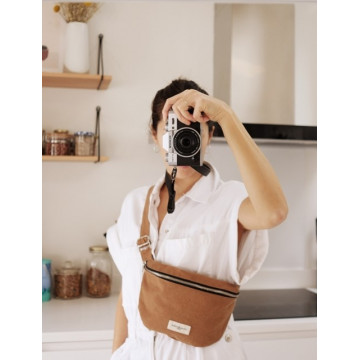 Sac Banane Custine Coton Tabacco - Rive Droite