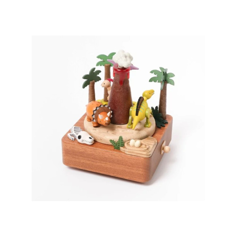 Boite à Musique Dinosaures et Volcan - Wooderful Life