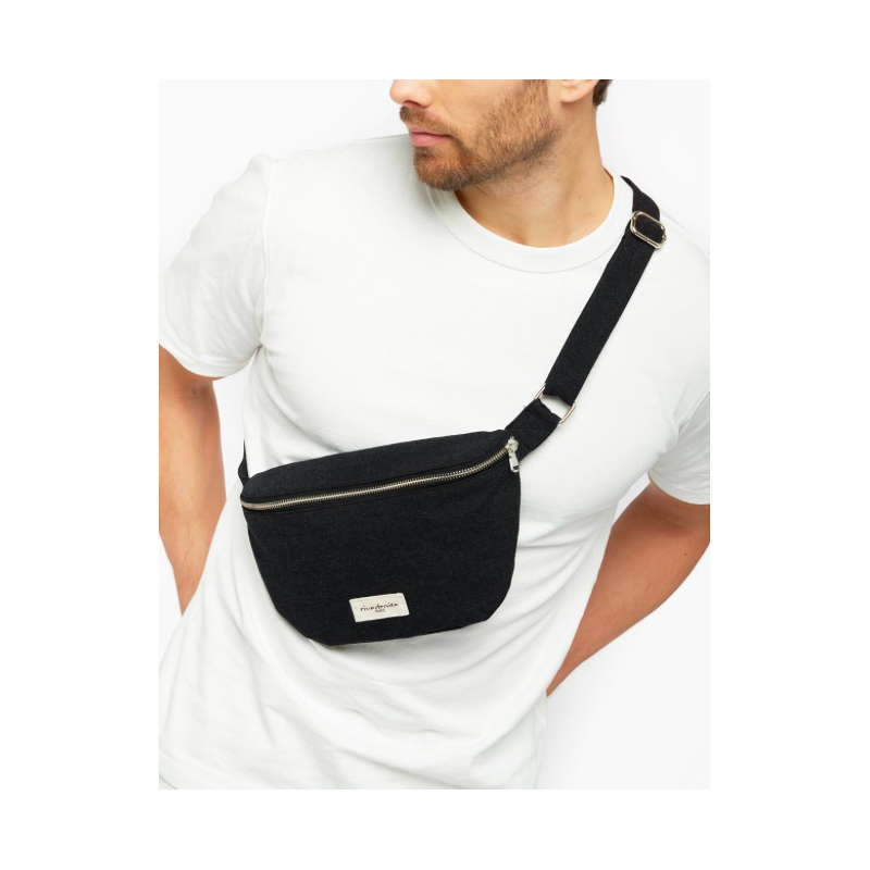 Sac Banane Custibe Noir - Rive Droite