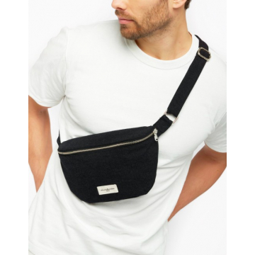 Sac Banane Custibe Noir - Rive Droite
