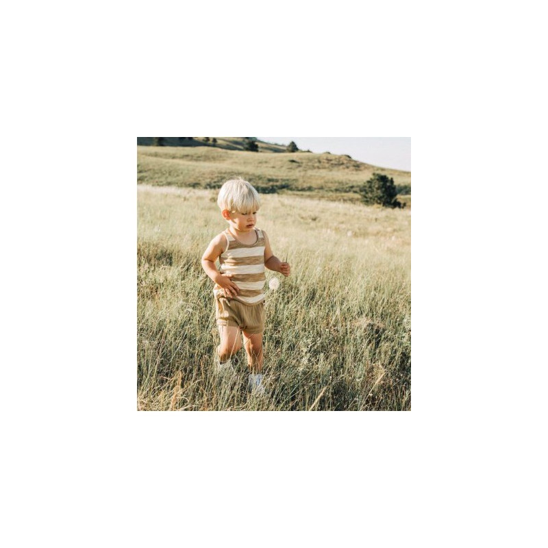 Débardeur Rayé Miel - Kidwild