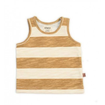 Débardeur Rayé Miel - Kidwild