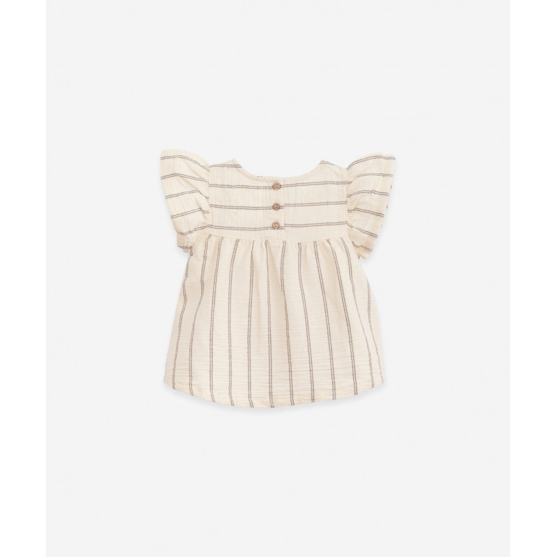 Tunique Rayée Crème - Play Up