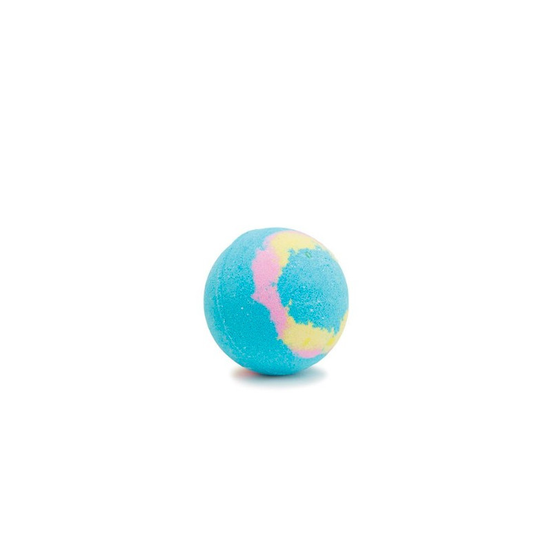 Boule de Bain Bleu Jaune et Rose- Nailmatic