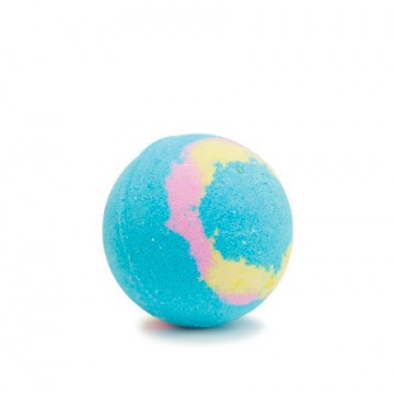 Boule de Bain Bleu Jaune et Rose- Nailmatic