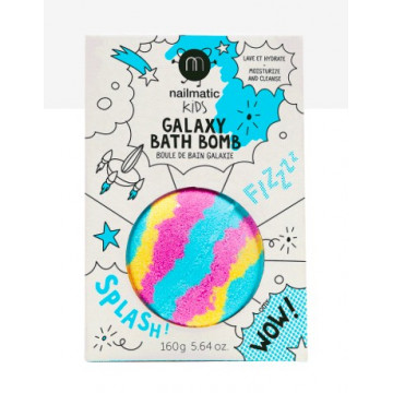 Boule de Bain Bleu Jaune et Rose- Nailmatic
