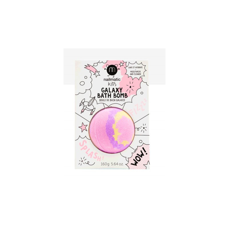 Boule De Bain Rose, Jaune et Violet - Nailmatic
