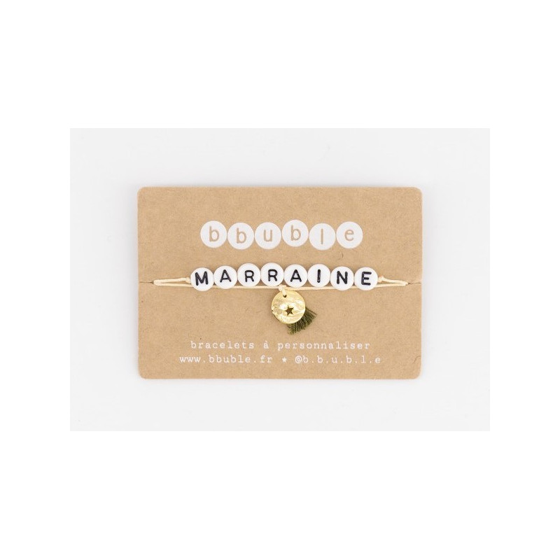 Bracelet Marraine étoilée - BBUBLE