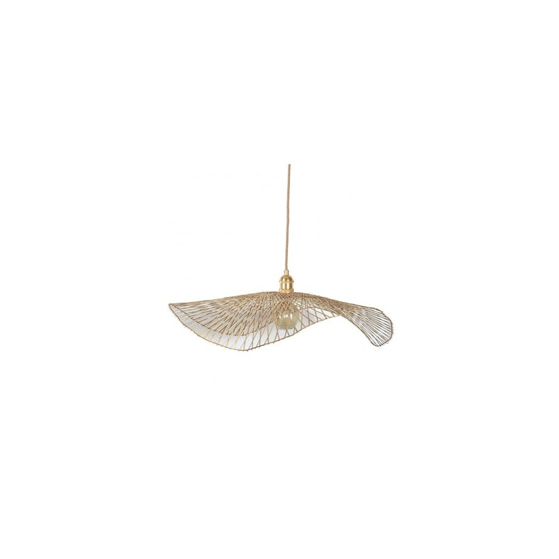 Grande Suspension Libellule en Bambou