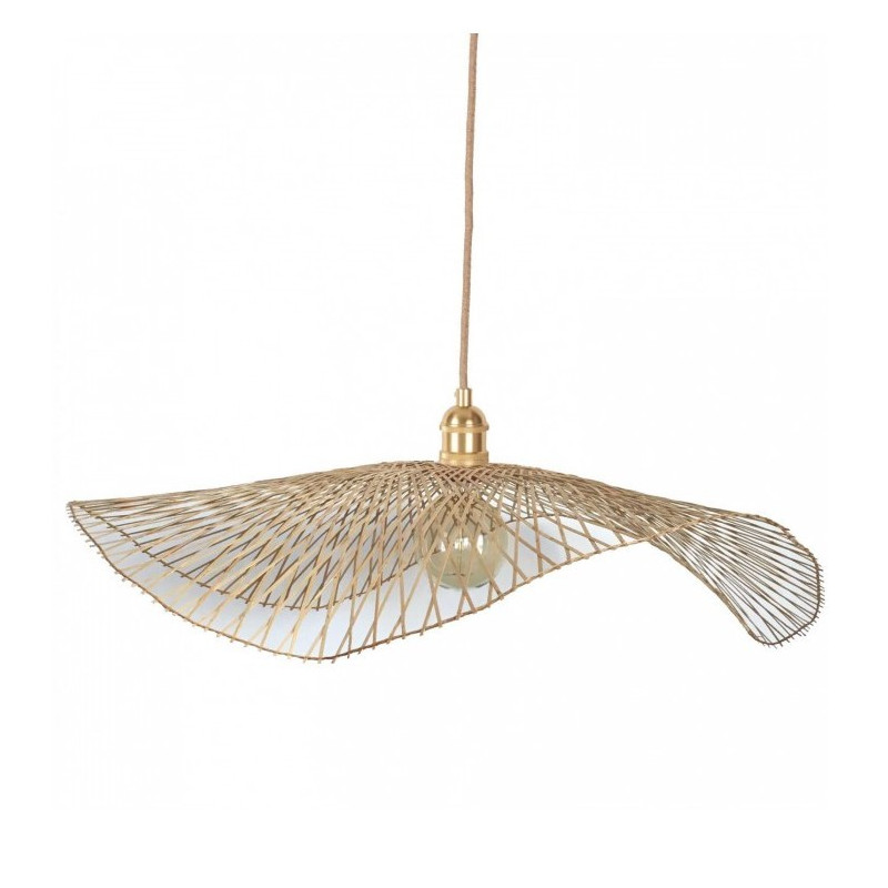 Très Grande Suspension Libellule en Bambou