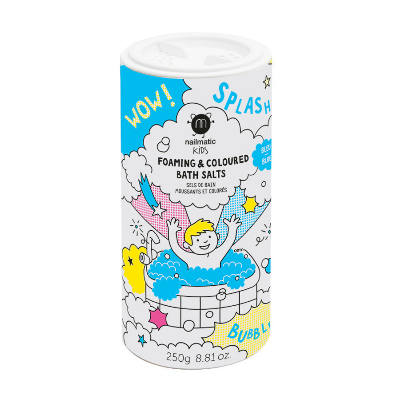 Sels de Bain Moussants Bleus - Nailmatic