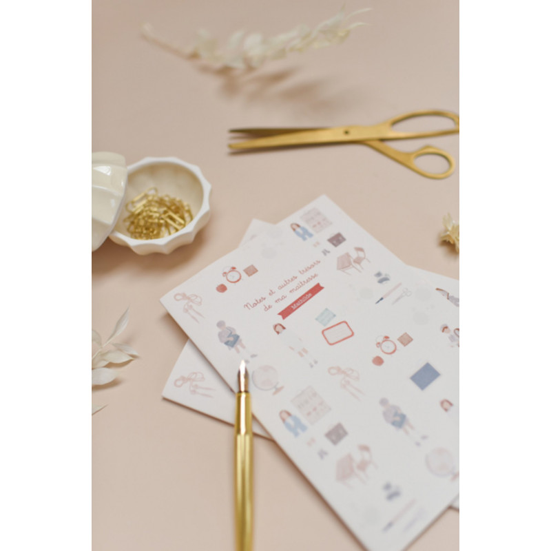 Carnet de Notes Maîtresse - Baubels