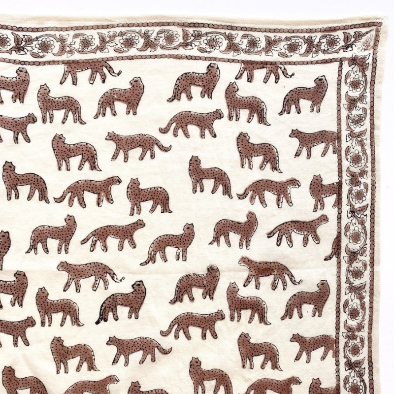 Foulard Manika Bengale Latte - Apaches Collections