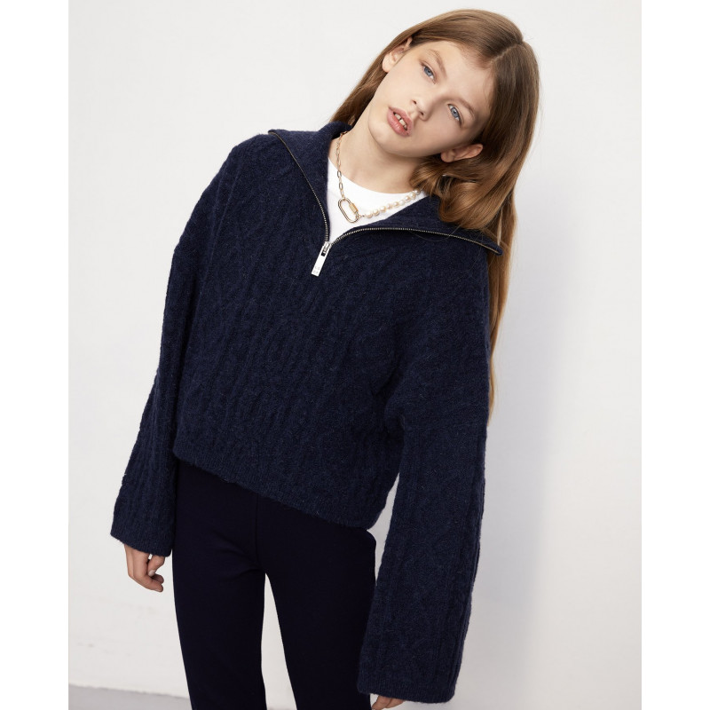 Pull Roisin Bleu Marine - Les Coyotes de Paris