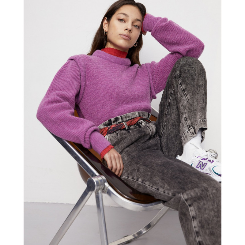 Pull Kari Violet - Les Coyotes de Paris