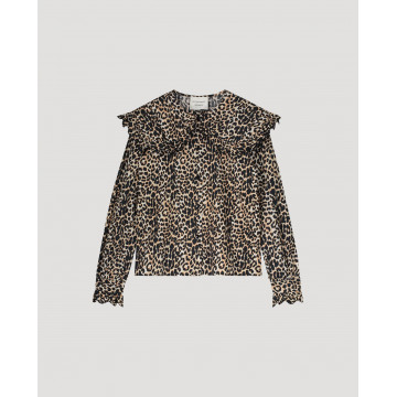 Blouse Fran Léopard - Les Coyotes de Paris