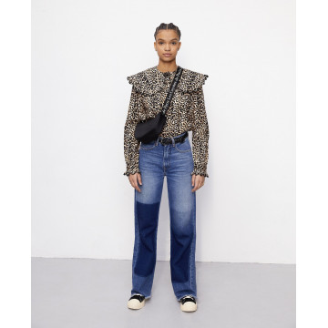 Blouse Fran Léopard - Les Coyotes de Paris