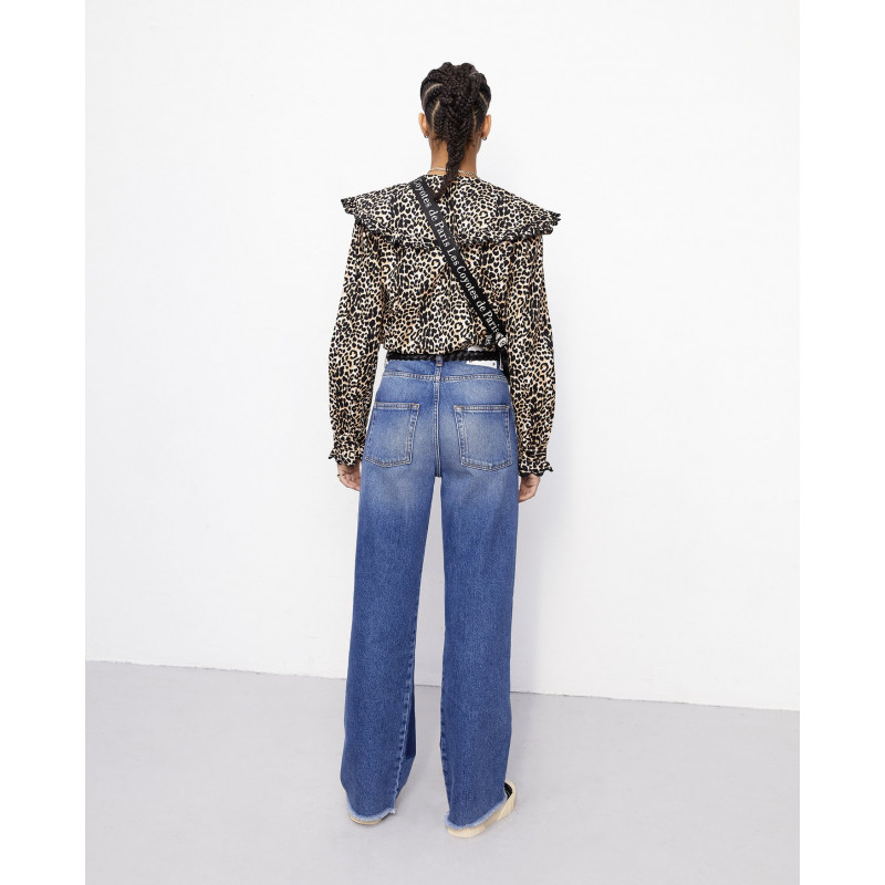 Blouse Fran Léopard - Les Coyotes de Paris