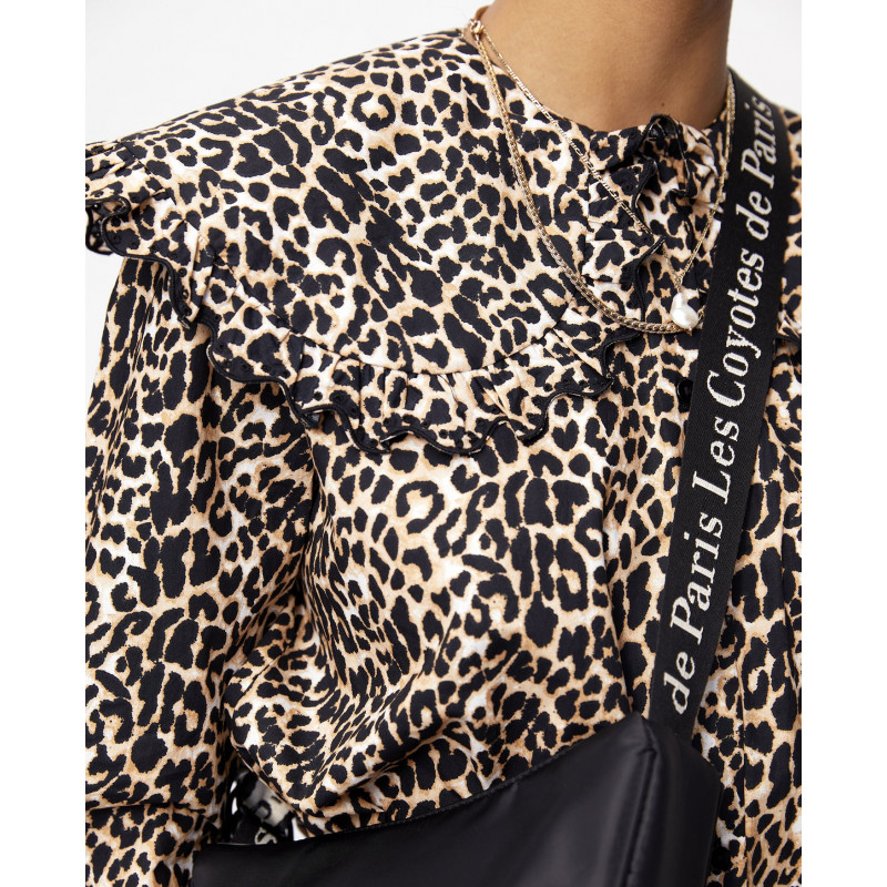 Blouse Fran Léopard - Les Coyotes de Paris