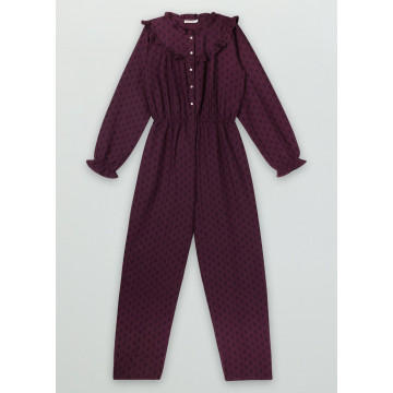 Combinaison Annet pour Femme imprimé Violet - The New Society