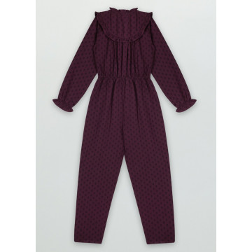 Combinaison Annet pour Femme imprimé Violet - The New Society