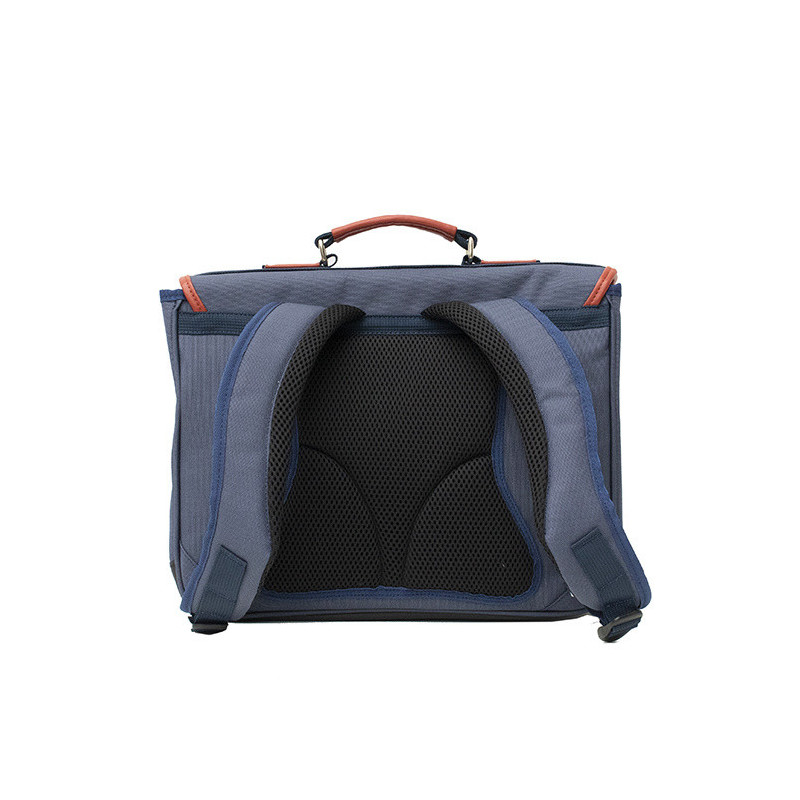 Grand Cartable Grr Bleu - Caramel & Cie