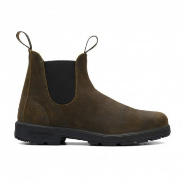 Bottines Waxedsuede Vert Olive - Blundstone