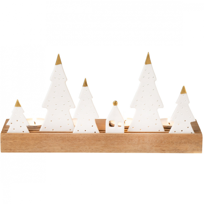 Photophore Sapins et Maison - Räder