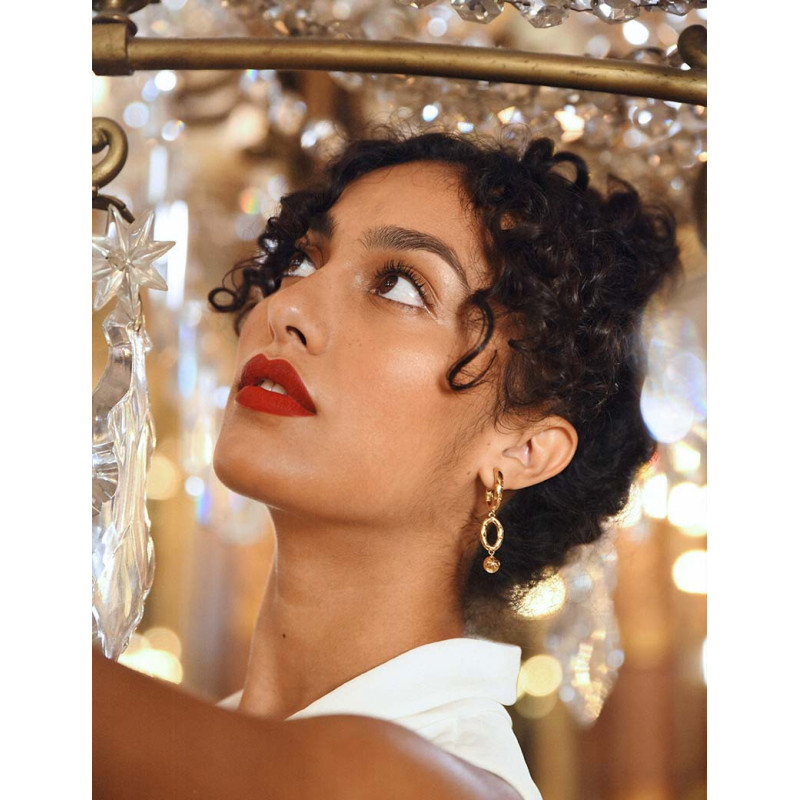 Boucles d'Oreilles Longues Sarah - Louise Damas