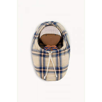 Nid d'Ange pour Poupée Gommu à Carreaux - Tiny Cottons