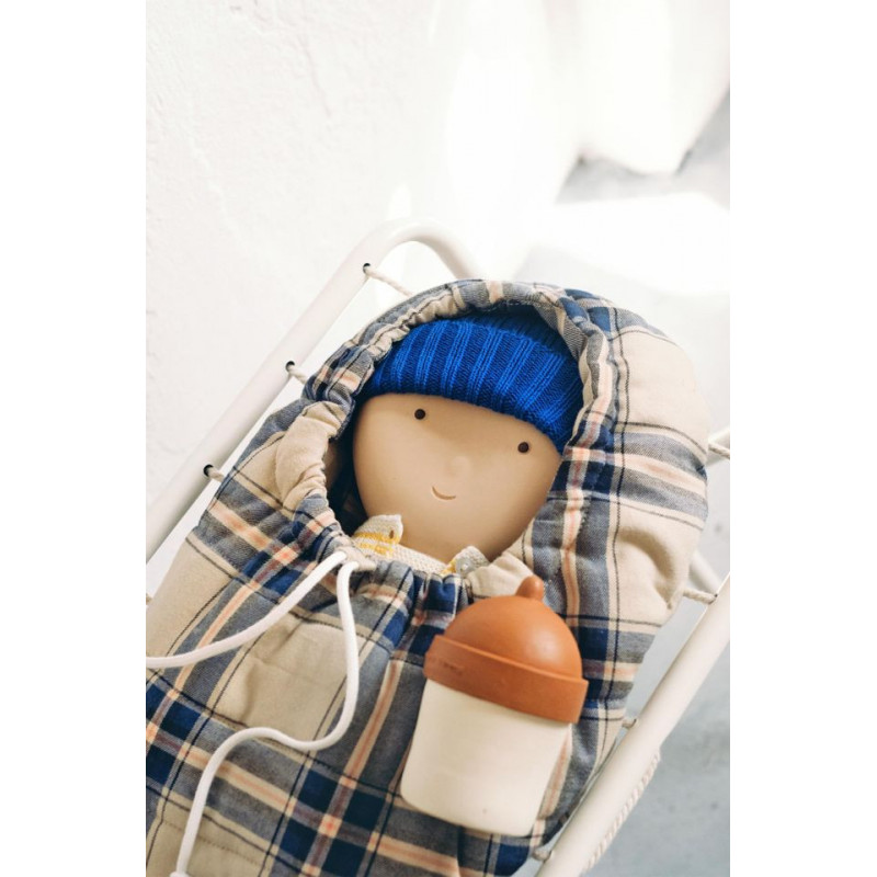 Nid d'Ange pour Poupée Gommu à Carreaux - Tiny Cottons