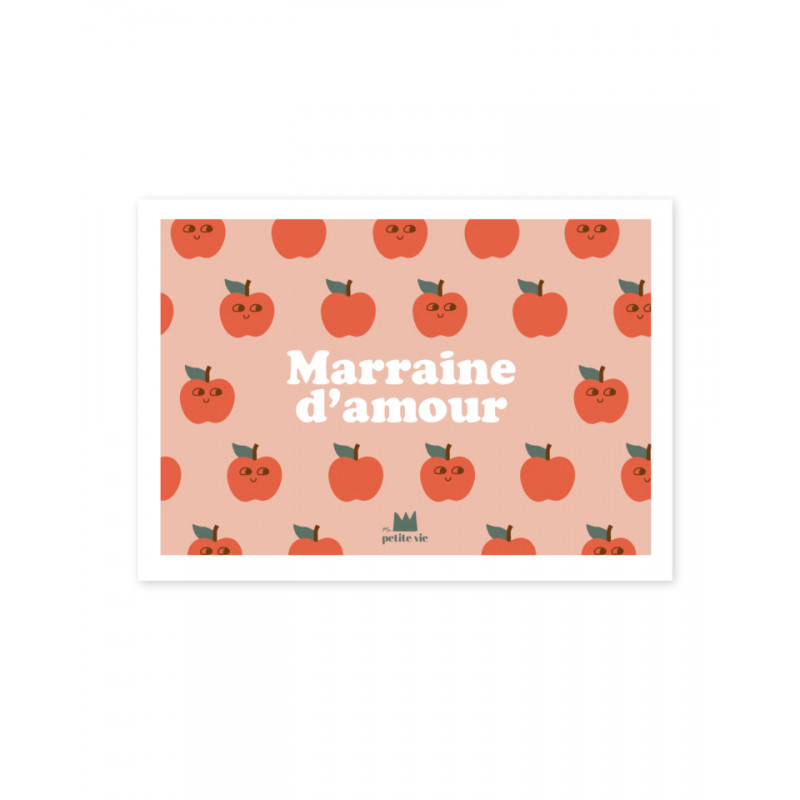 Carte Marraine d'Amour - Ma Petite Vie