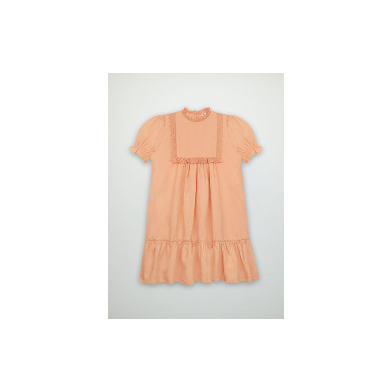 Robe Ginevra Abricot pour Femme- The New Society