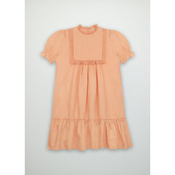 Robe Ginevra Abricot pour Femme- The New Society