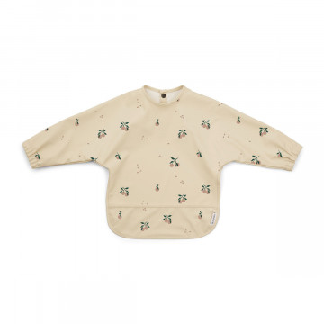 Bavoir à Manches Peach/Sea Shell Mix - Liewood