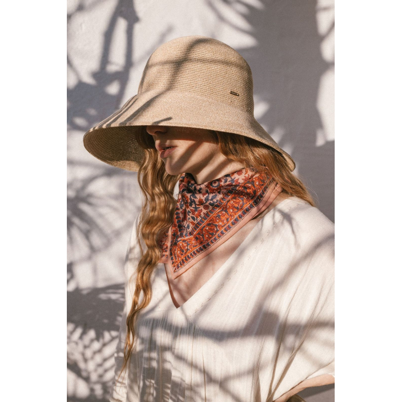 Petit Foulard Lucette Pink - Bonheur du jour